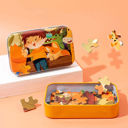 60 pcs Tin Puzzle