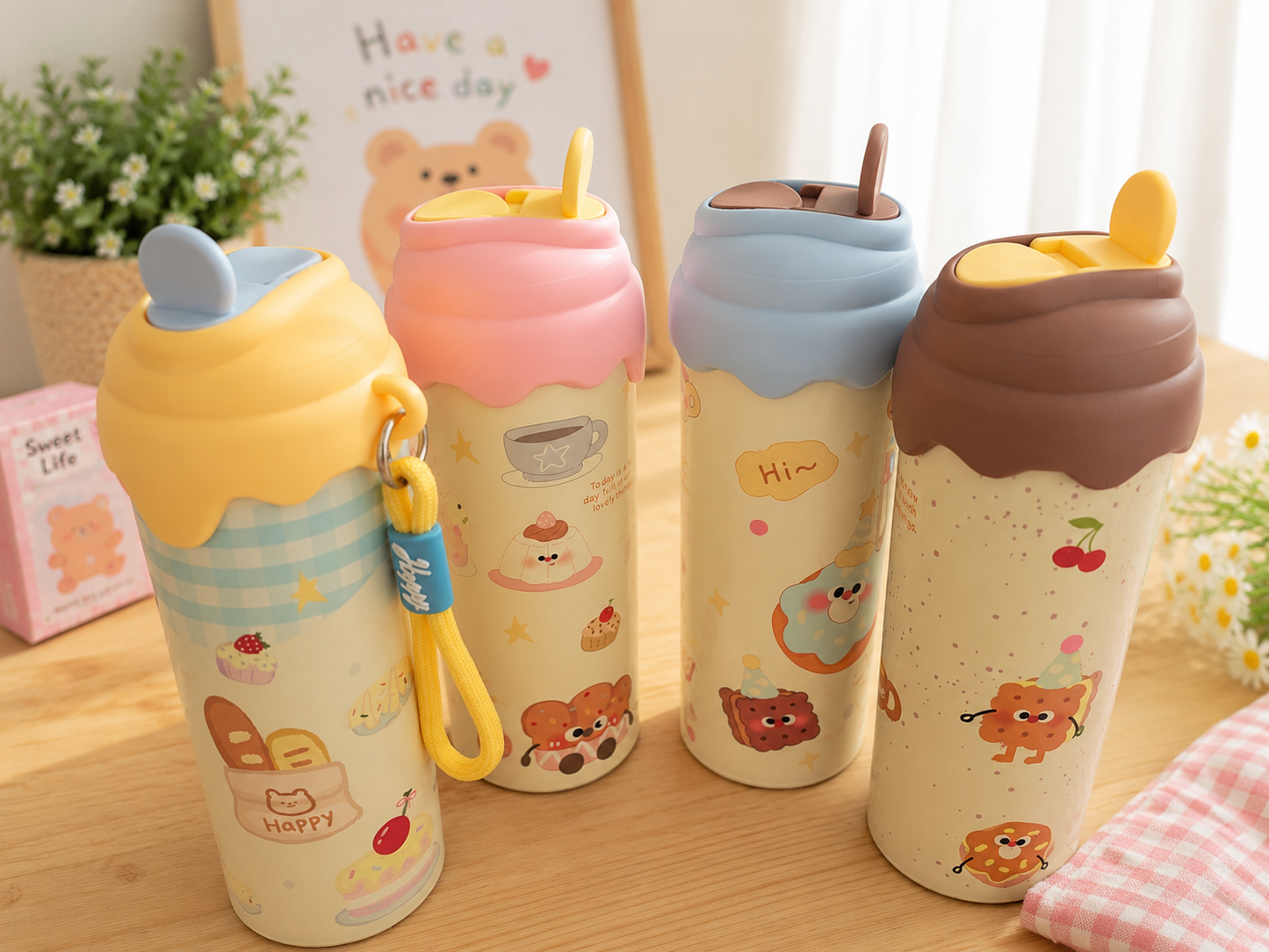 ICE Cream stainless bottle