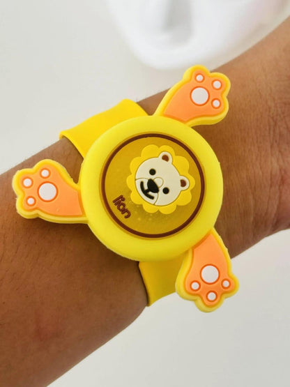 Led spinner slap band