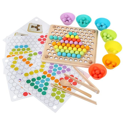 2 in 1 Beaded Memory Game