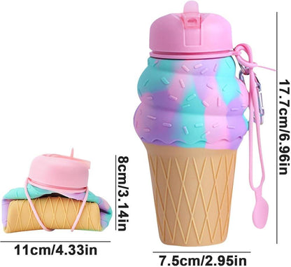 Collapsible Silicone Bottle