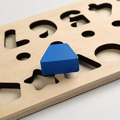 3 in 1 Montessori  puzzle board