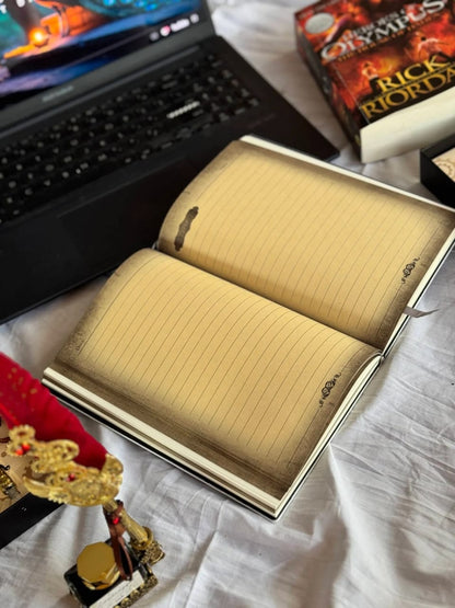 Vintage Pen & 3D Notebook