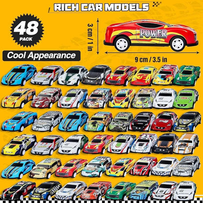 48 pcs alloy car