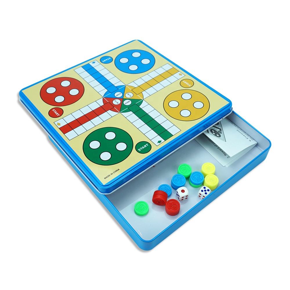 Magnetic 2-in-1 Luddo and Snakes N Ladder Game