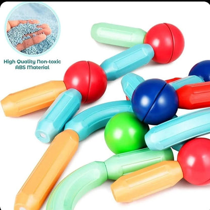 magnetic sticks and building blocks
