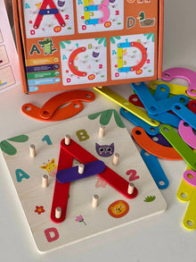 100 challenge peg board