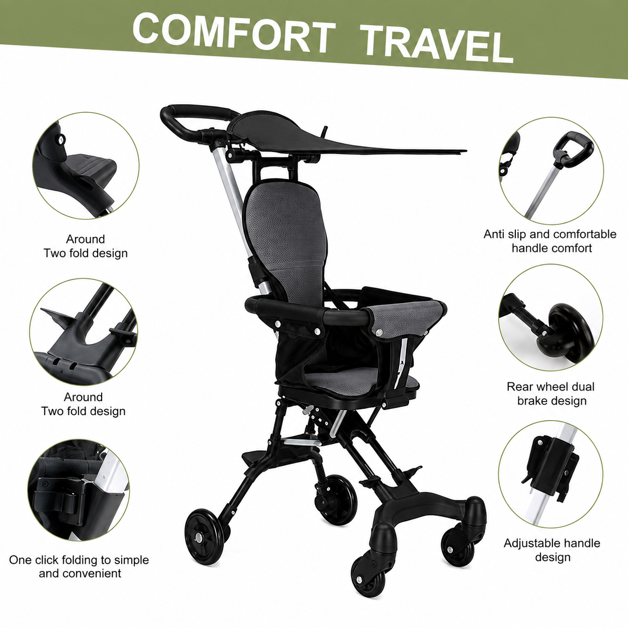 BabyRide Comfort Stroller