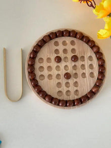 Mini Wooden Solitaire/ Brainvitta
