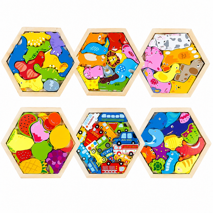 Animal World Hexa Puzzle