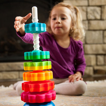 Spinning Rainbow tower