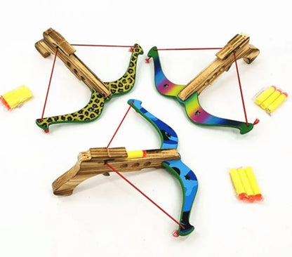 crossbody gun with soft foam projectile