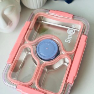 Smiley Partitions Lunch Box