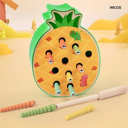 pineapple fishing toy