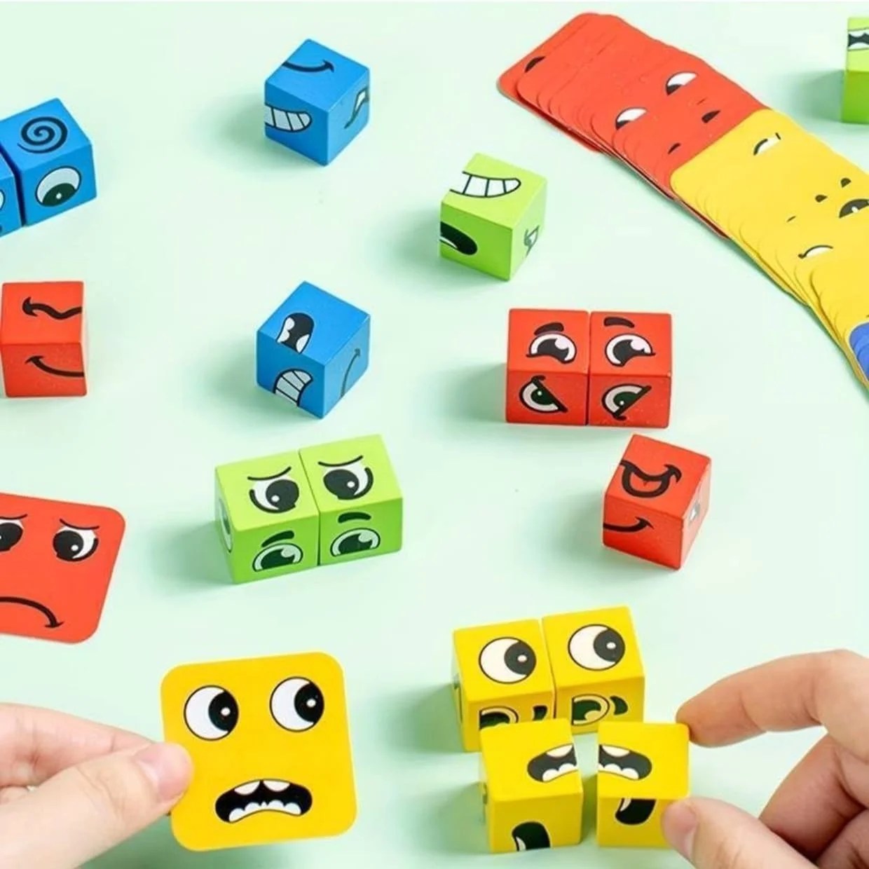 Face changing rubik’s cube [with pouch ]
