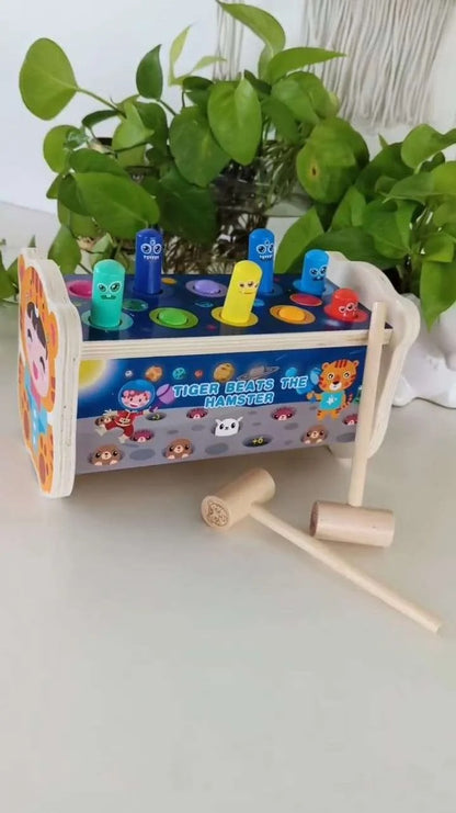 Tiger beats hamster