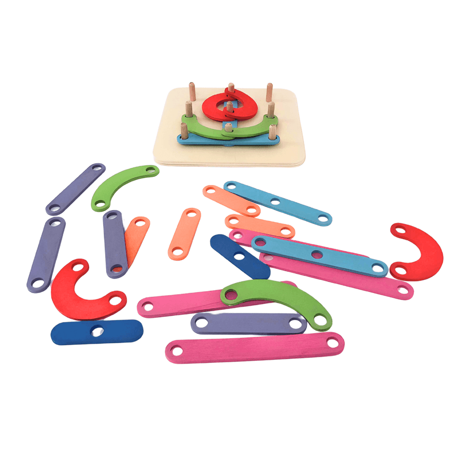 100 challenge peg board