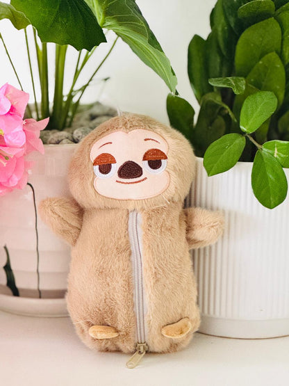 soft plush pouches