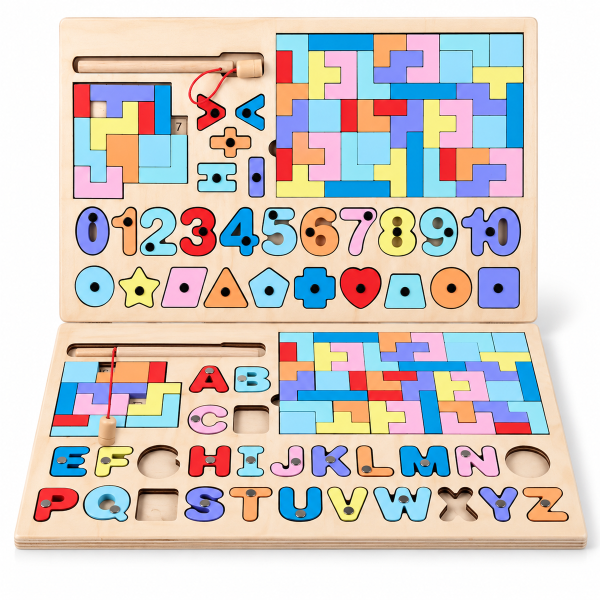 Multifunctionnal tetris board