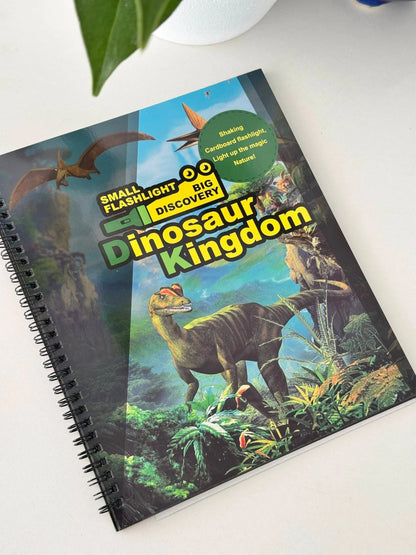 Flashlight exploration book