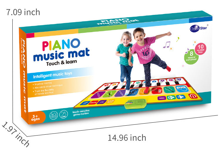 Piano music mat