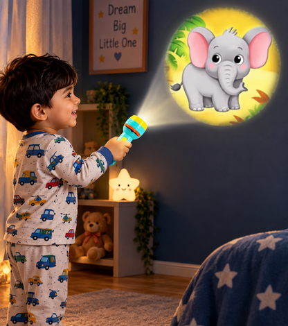 flashlight projector