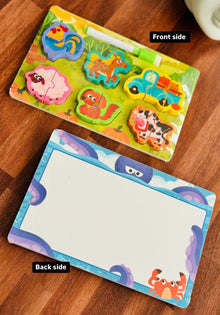 2 in 1 Puzzle board