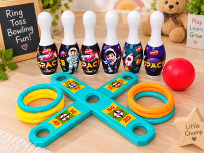 Jumbo Bowling RingToss Game