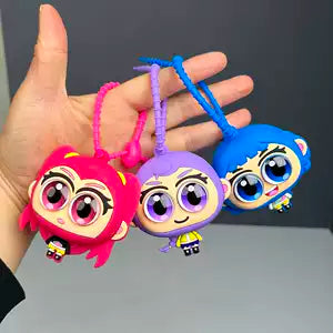 Eye pop up keychain