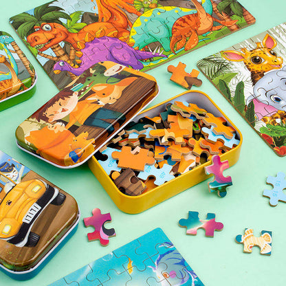60 pcs Tin Puzzle