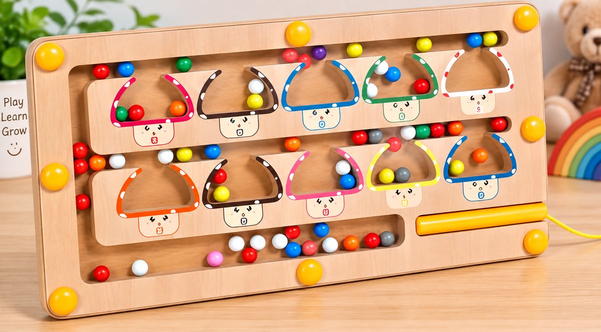 Wooden Color Matching Board