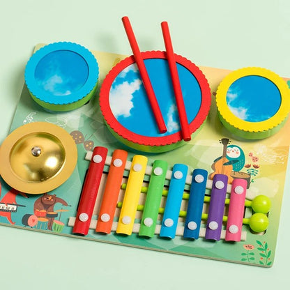 Drums and Zither in one