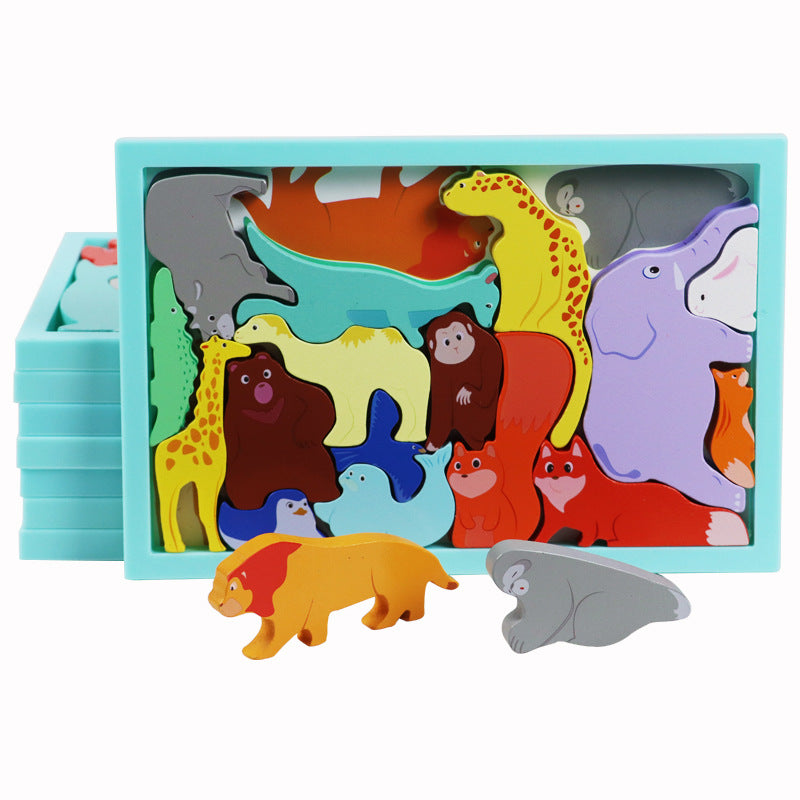 Wooden matching board