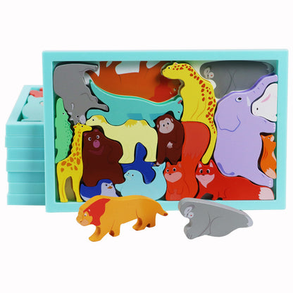 Wooden matching board