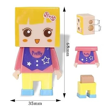 Kawaii Sharpener With Eraser