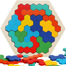 Geometric puzzle board