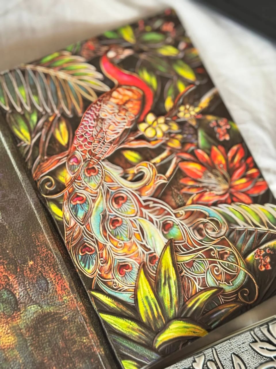 Vintage Pen & 3D Notebook