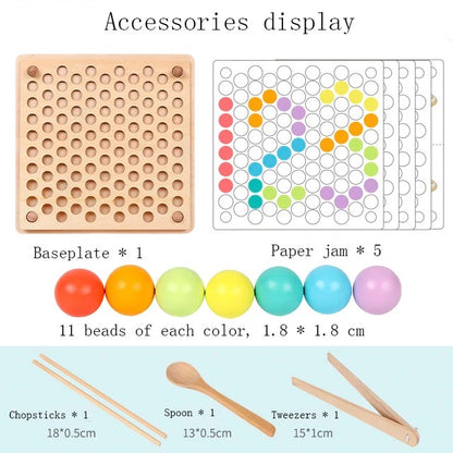 2 in 1 Beaded Memory Game