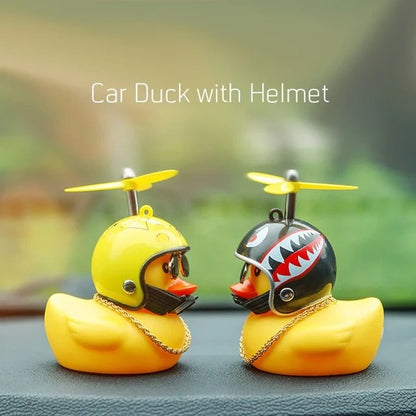 Duck with Helmet