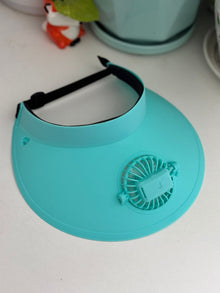 Visor Hat With Fan