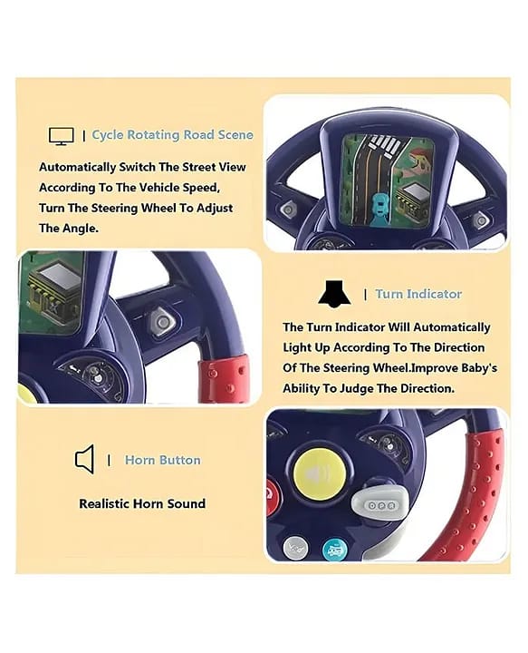 little driver [car steering/Steering wheel]
