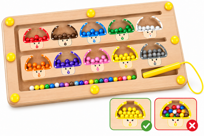Wooden Color Matching Board