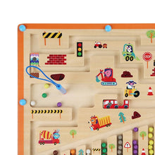 Magnetic absorption color sorting counter board