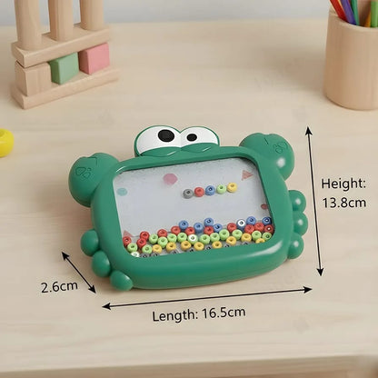 Double sided magnetic drawing board