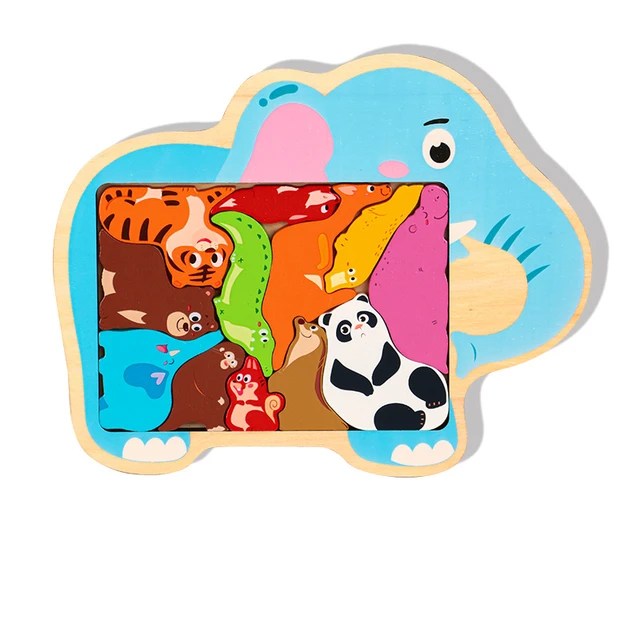3D Animal tetris /puzzle board