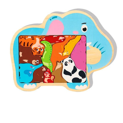 3D Animal tetris /puzzle board