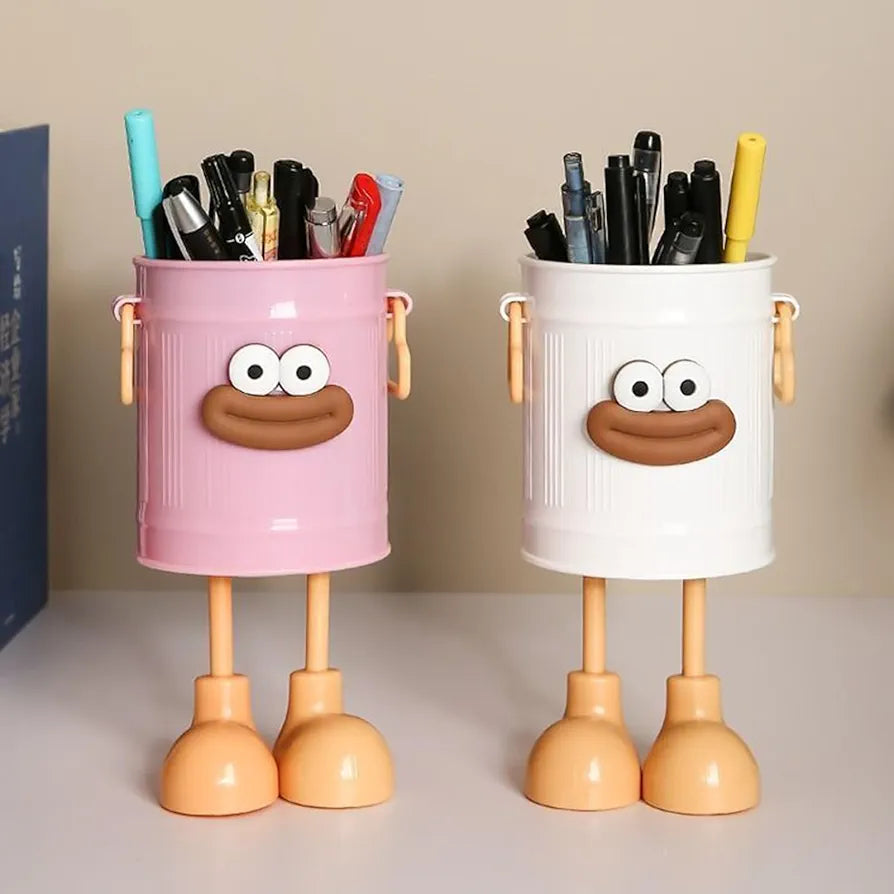 Smiley Bucket Pen Holder