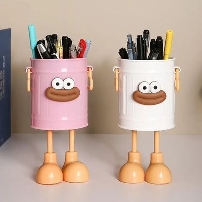 Smiley Bucket Pen Holder