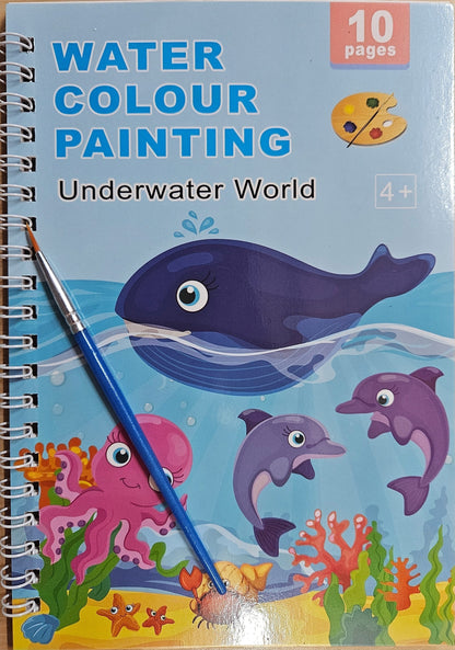 Water painting book