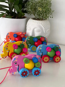 Elephant pull along